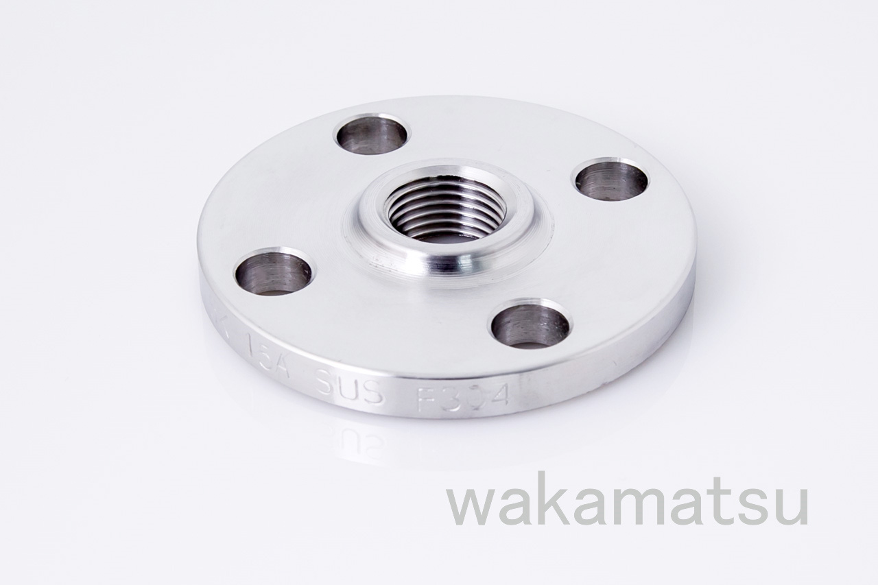 ͭThreaded flange tr