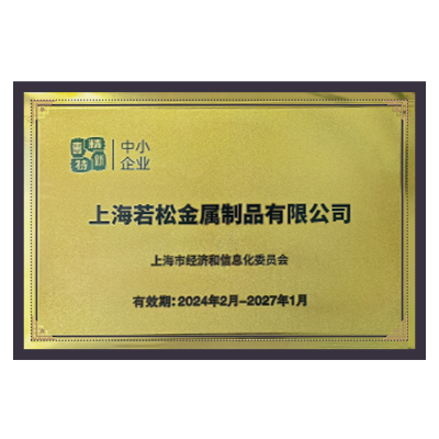 专精特新证书